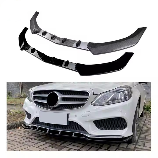 Front Splitter E Class W212 Facelift 4-doors Amg-line 2013-2016