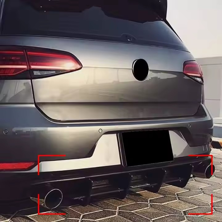 Rear Diffuser Golf MK7.5 Facelift GTI 2017-2019