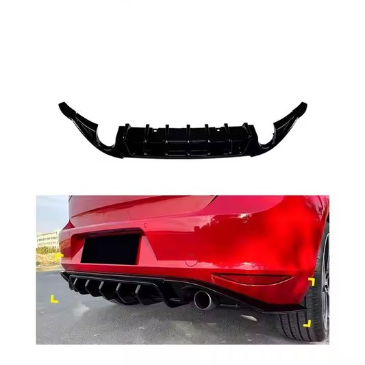 Rear Diffuser VW Golf MK7 GTI GTD 2013-2016